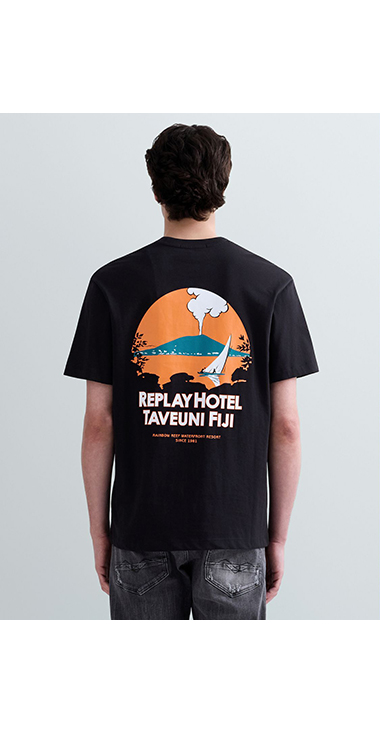 ヘビーコットンジャージーFIJI Tシャツ 詳細画像